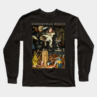 Hieronymus Bosch - The Garden of Earthly Delights Long Sleeve T-Shirt